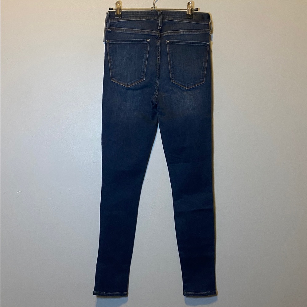 Abercrombie Simone High Rise Super Skinny Jeans NWT 26 SHORT 2S Blue Distressed - Picture 11 of 17